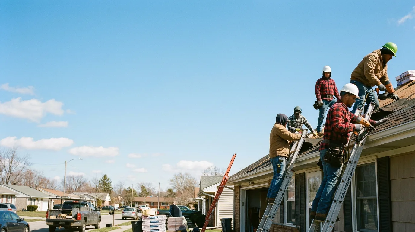 Roofing in Harpster, OH near me